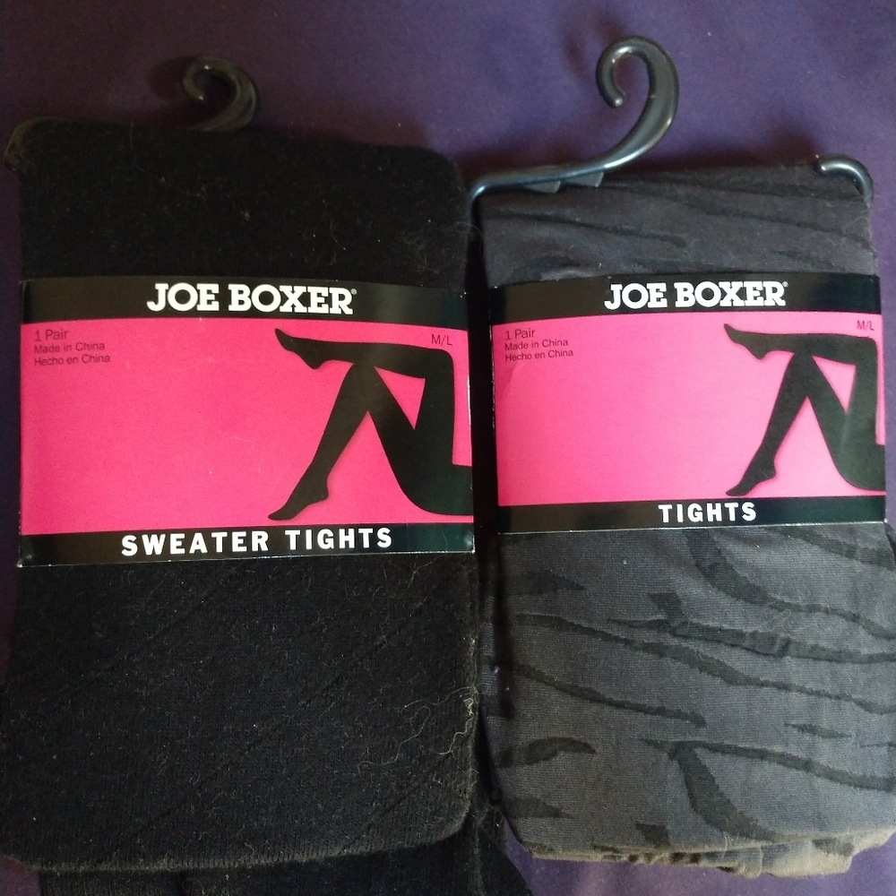 2 pair new women's tights, size M/L